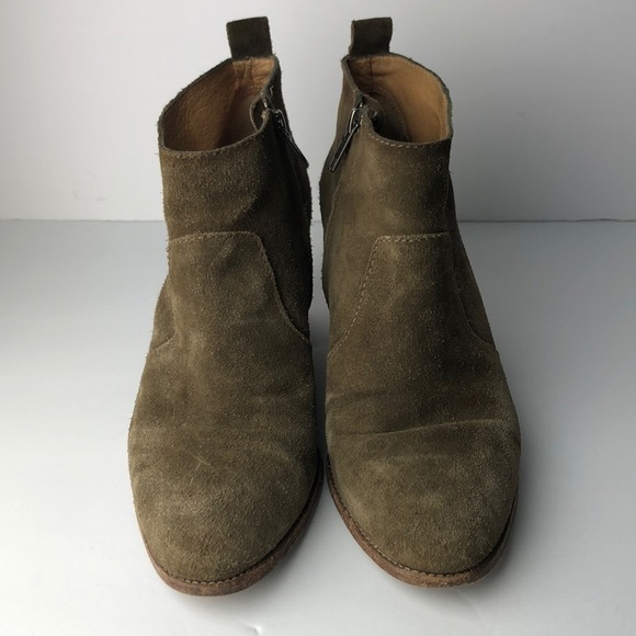 Madewell Brenner Suede Ankle Boots - Picture 2 of 10